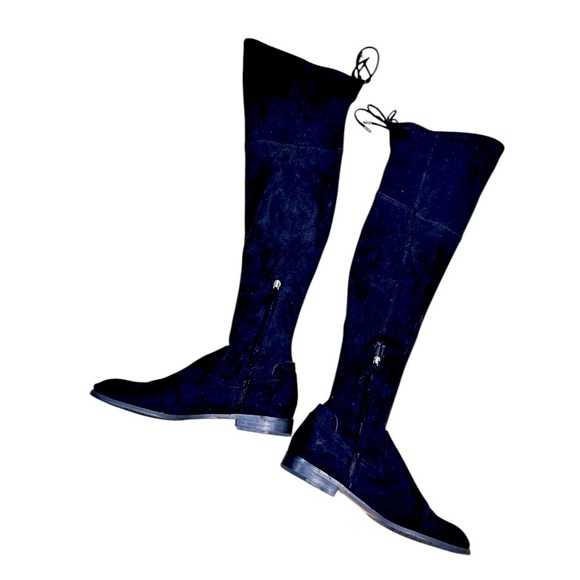 Dolce vita Neely Black Over the Knee Boots - Picture 2 of 11